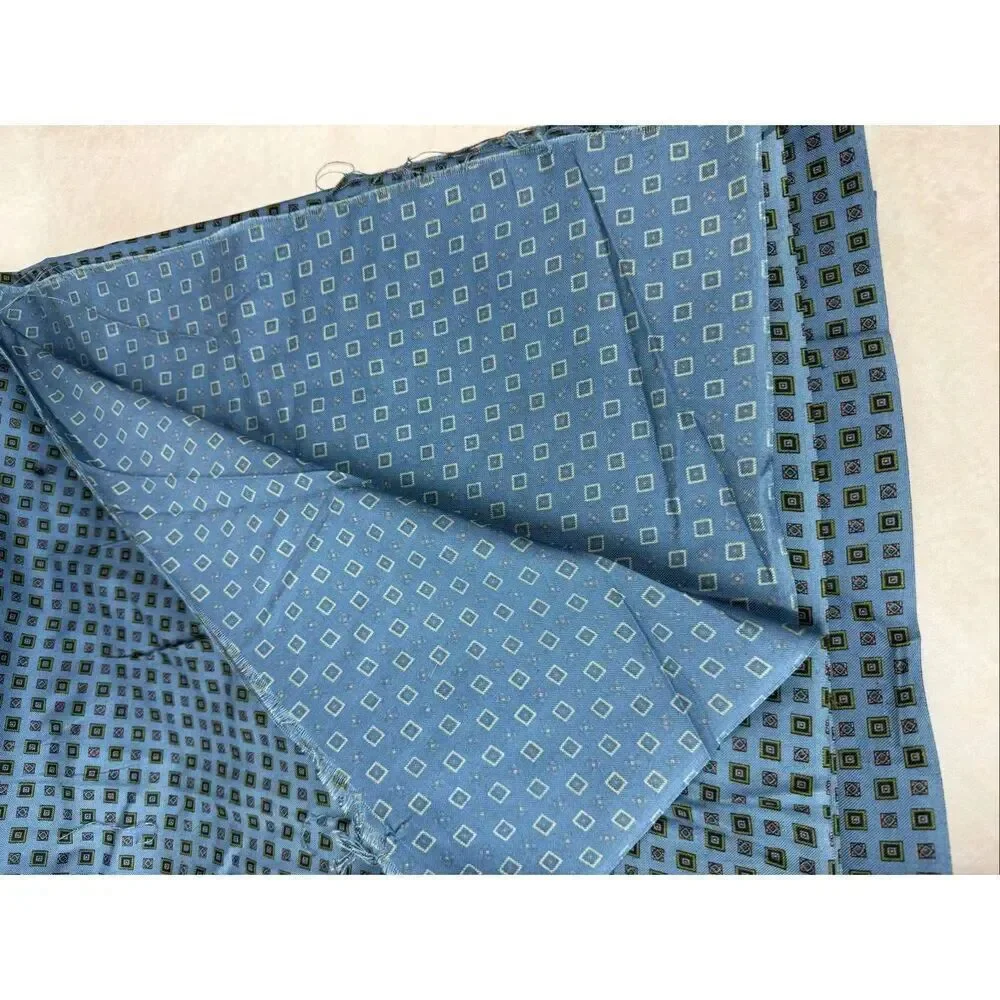 Vintage 1970s Fabric Geometric 38x140” Mod MCM